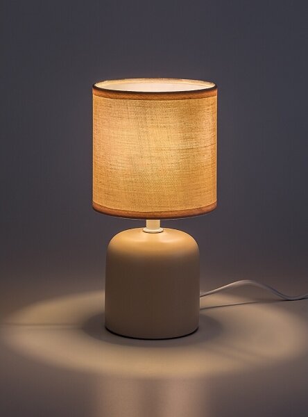 Rabalux 74057 - Lampă de masă DAPHNI, 1xE14/40W/230V, roz