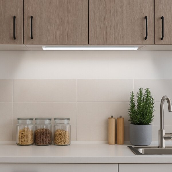 Rabalux 78023 - Corp de iluminat LED liniar BATTEN LIGHT2 pentru montare sub mobilier, 18W, 230V, 60 cm