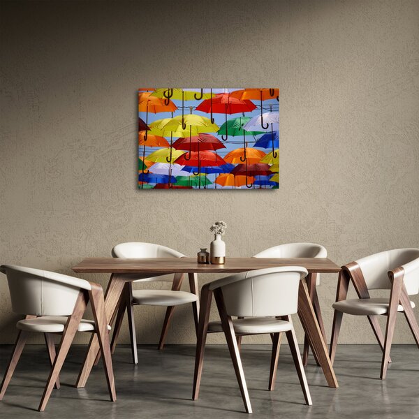Tablou - Umbrele colorate (70x50 cm)