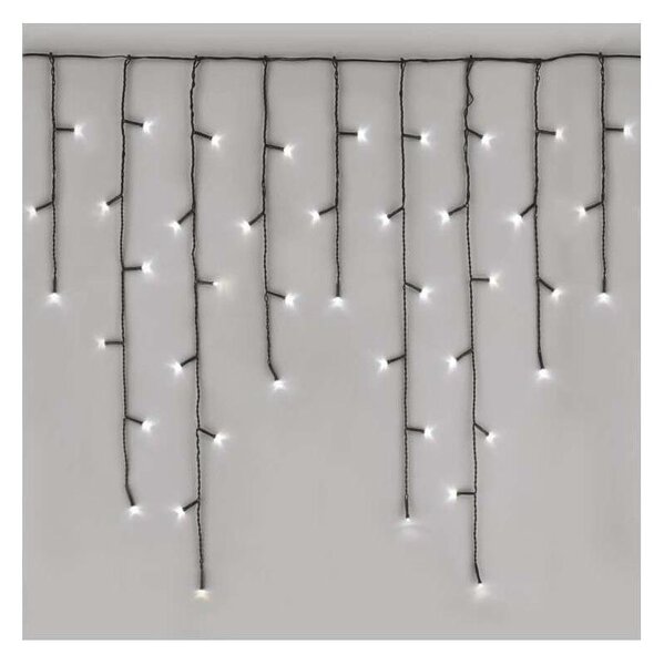 Ghirlandă LED pentru exterior, 600 LED, 8 moduri, 15 m, IP44, alb rece