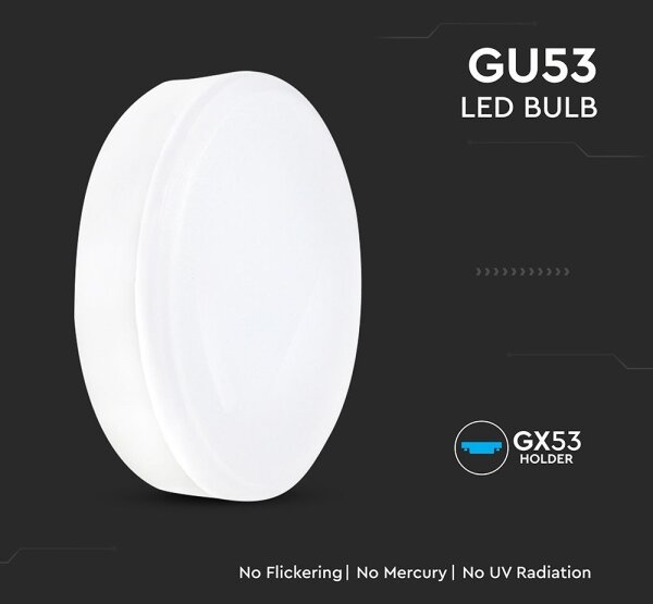 Bec LED GX53/6,4W/230V 4000K