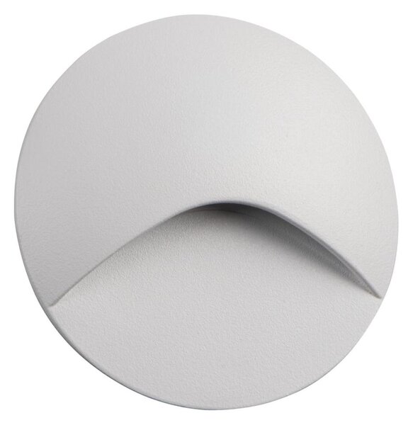 Kanlux 39132 - Corp de iluminat LED pentru scări EXIN, LED 2,5W/230V, 4000K, IP65, alb, rotund