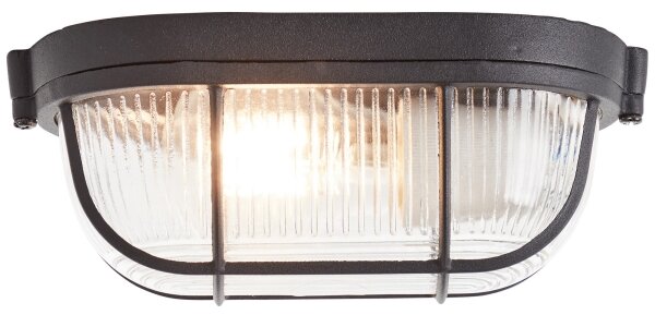 Plafonieră Brilliant BOBBI, 1x E27, 40 W, 230 V, negru