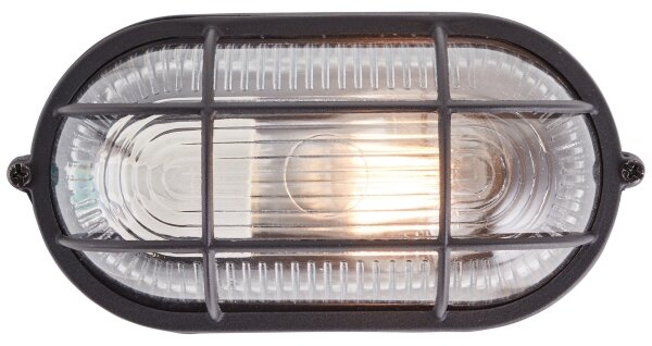 Plafonieră Brilliant BOBBI, 1x E27, 40 W, 230 V, negru