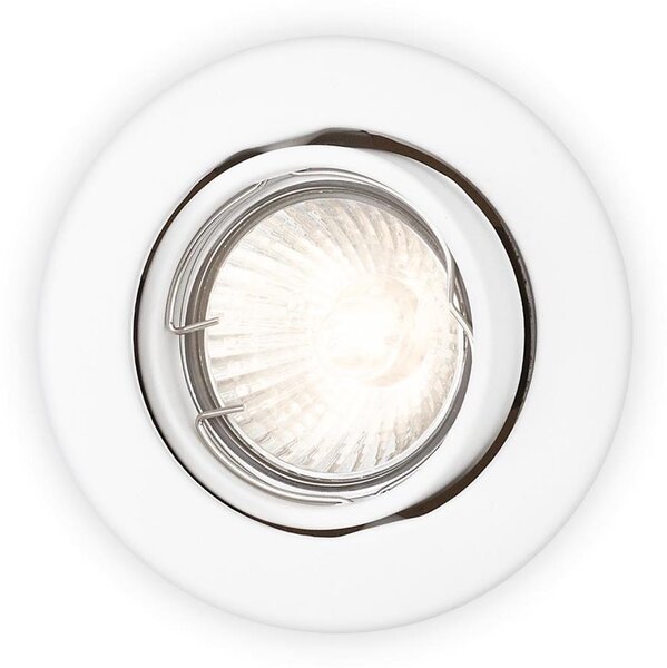 SET 3x plafonieră încastrată 1xGU10/50W/230V Philips 59240/31/E7