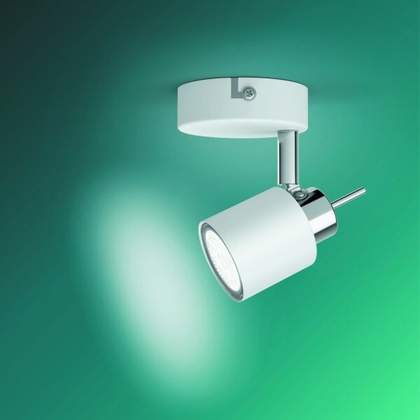 Spot MERANTI 1xGU10/35W/230V alb Philips