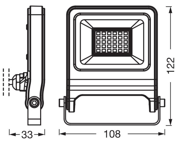Osram - Proiector LED ENDURA LED/20W/230V 3000K IP65