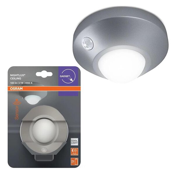 Osram - Lampă de veghe LED cu senzor NIGHTLUX LED/2W/3xAA