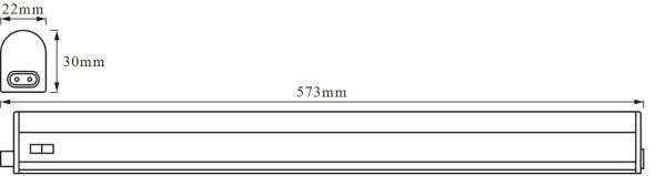 Osram - Corp LED pentru montaj sub mobilier BATTEN LED/8W/230V 4000K 57,3 cm