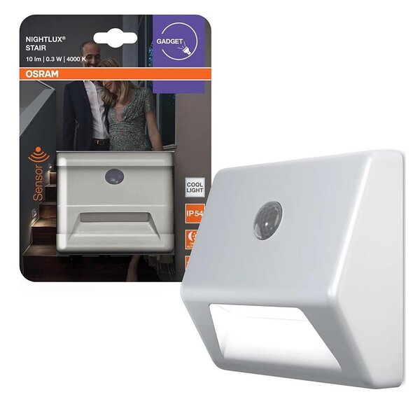 Osram - Lampă LED pentru scară cu senzor NIGHTLUX LED/0,25W/3xAAA IP54