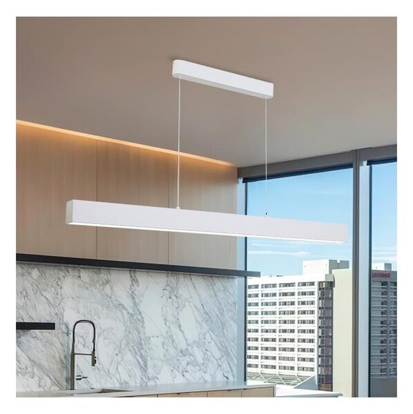 Lustră LED pe cablu Brilagi SLEEKLINE LED/40W/230V 3000/4500/6000K alb