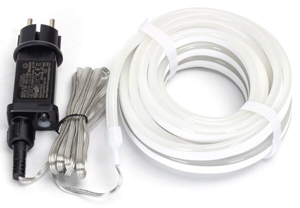 Aigostar - Ghirlandă LED RGBICW de exterior, 150 LED, 10W, 230V, 5 m, IP44 + telecomandă