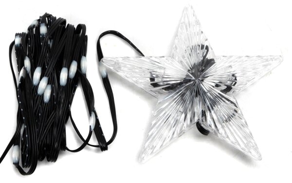 Aigostar - Ghirlandă LED RGBICW pentru exterior 50xLED/10W/230V 5m IP44 + telecomandă