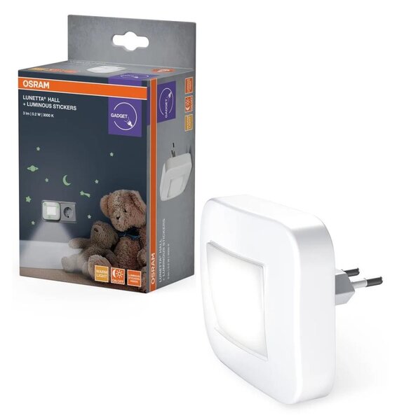 Osram LUNETTA - lumină de veghe LED cu senzor de amurg, 0,2W/230V