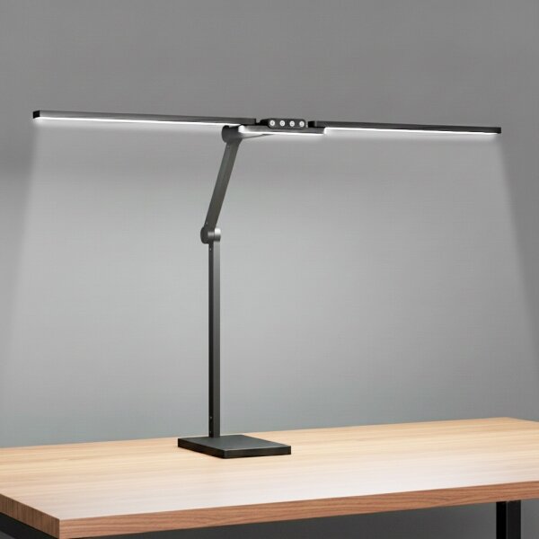 Brilagi-LED Lampă de birou tactilă dimabilă VARIO LED/24W/230V 3000-6500K negru