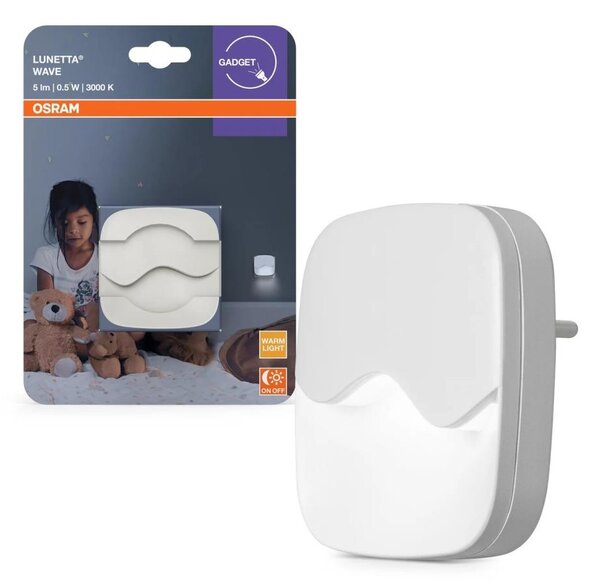 Osram - Lumină de veghe pentru priză cu senzor de amurg LUNETTA LED/0,5W/230V