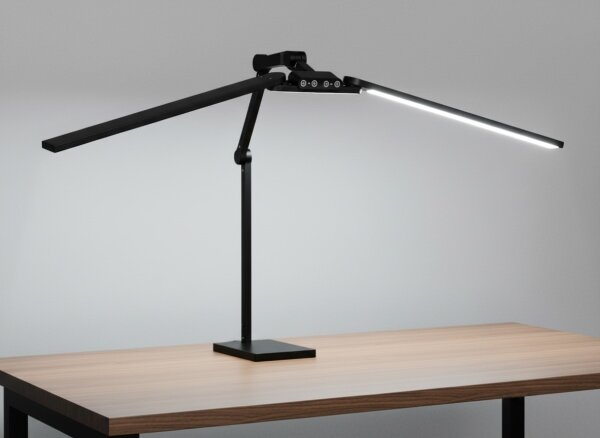 Brilagi-LED Lampă de birou tactilă dimabilă VARIO LED/24W/230V 3000-6500K negru