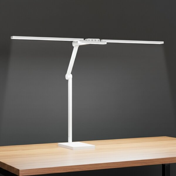 Brilagi-LED VARIO Lampă de masă tactilă cu dimmer LED/24W/230V 3000-6500K albă