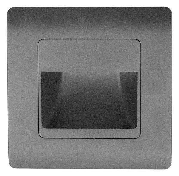 Corp de iluminat LED pentru scări Emithor 70439 STEP LIGHT LED/1W/230V antracit