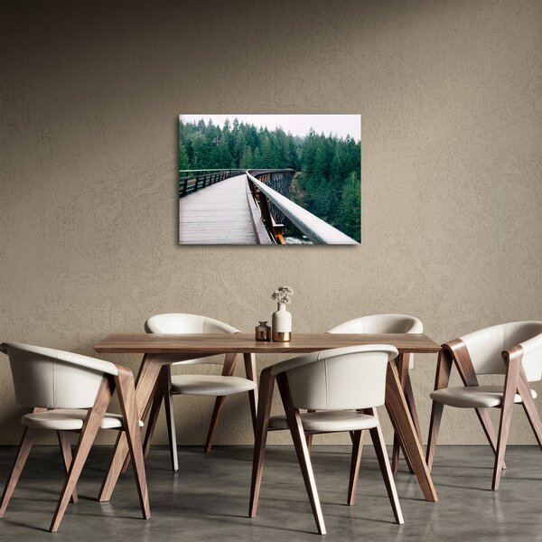Tablou - Pod spre vârfurile copacilor (70x50 cm)