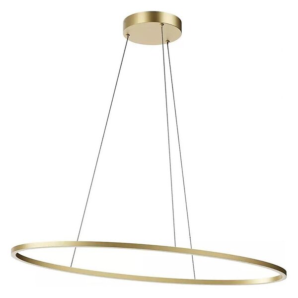 Redo 01-3338 - Candelabru LED dimmabil pe cablu LEO LED/48W/230V bronz