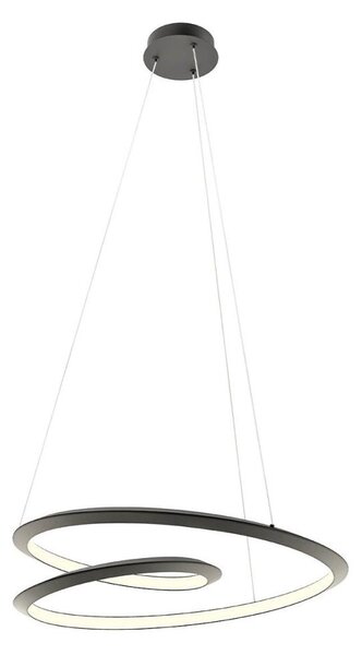 Redo 01-3378 - Lustră LED dimmabilă pe cablu STORM LED/60W/230V, neagră