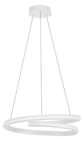 Redo 01-4360 - Lustra LED reglabilă suspendată pe cablu TORSION LED/40W/230V, albă