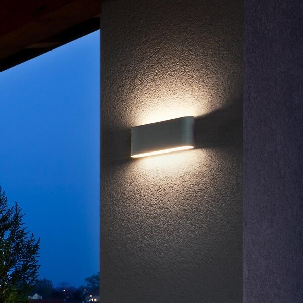 Redo 90452 - Aplica LED de exterior KLIPPE, 24W/230V, IP54, antracit