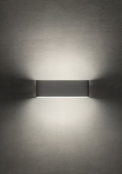 Redo 90452 - Aplica LED de exterior KLIPPE, 24W/230V, IP54, antracit
