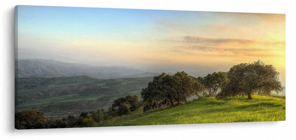 Tablou - Privire de pe deal (120x50 cm)