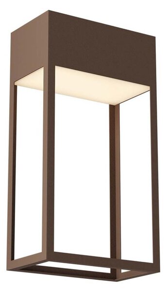 Redo 90604 - Aplica de perete LED de exterior STAND, 20W/230V, IP65, maro