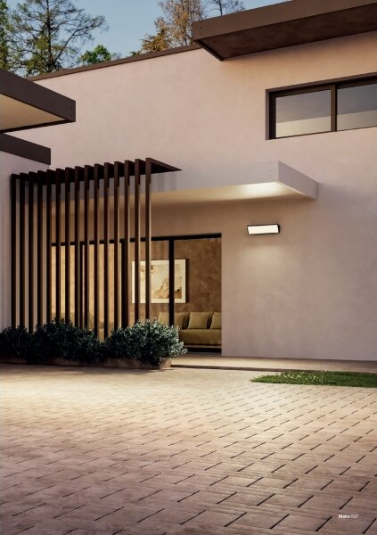 Redo 90678 - Aplica LED de exterior MAKO LED/65W/230V 3000K IP65 antracit