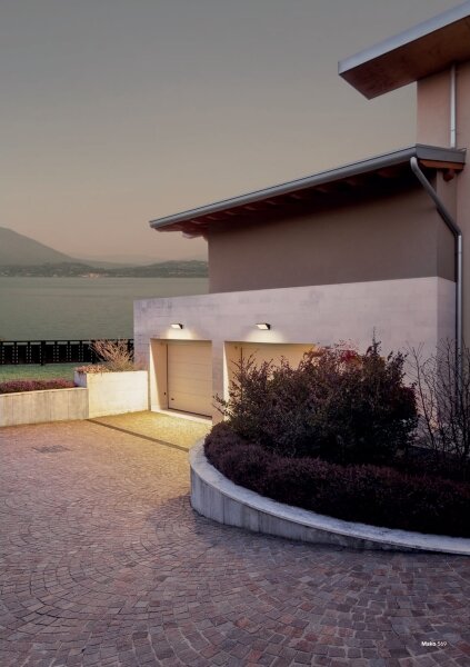 Redo 90678 - Aplica LED de exterior MAKO LED/65W/230V 3000K IP65 antracit