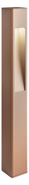 Redo 90673 - Lampă de exterior SOLO, 70 cm, 1x GU10, 35 W, 230 V, IP65, maro