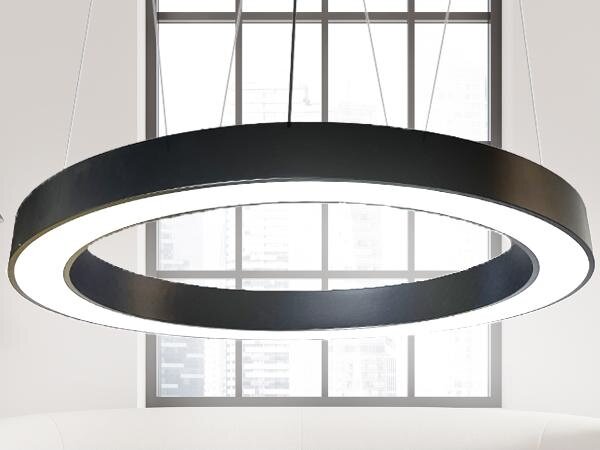 Lustră LED pe cablu LED/60W/230V 4000K d. 120 cm negru