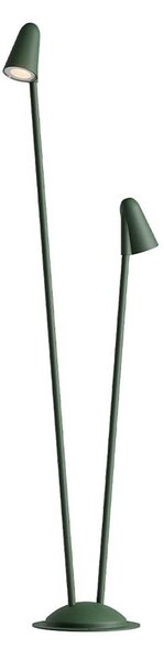 Redo 90713 - Lampă LED de exterior NIVALIS 2xLED/6,9W/230V 3000K 110 cm IP65 verde