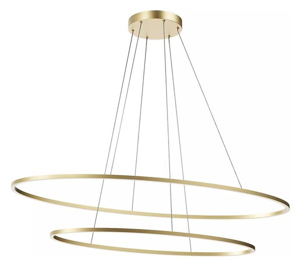 Redo 01-3300 - Lustră LED dimmabilă suspendată pe cablu LEO, LED/115W/230V, bronz