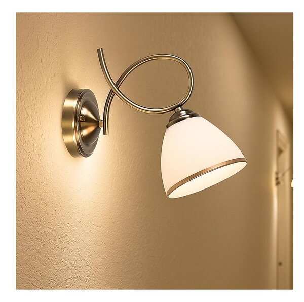 Brilagi - Lampă de perete FRED, 1xE27/60W/230V, bronz