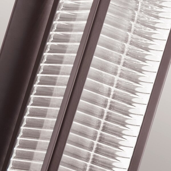 Aplică LED de exterior SOREL 1xGU10/7W/230V IP44 maro Kichler KL-SOREL2-M-LED