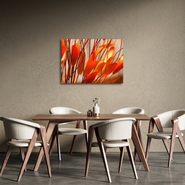 Tablou - Frunze înflorite (70x50 cm)
