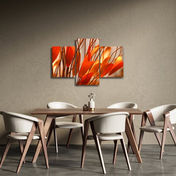 Tablou - Frunze înflorite (90x60 cm)