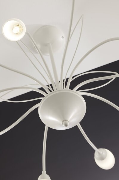 Jupiter 2061 - Lustra pe tijă GLORIOSA, 10xG9/14W/230V, crem