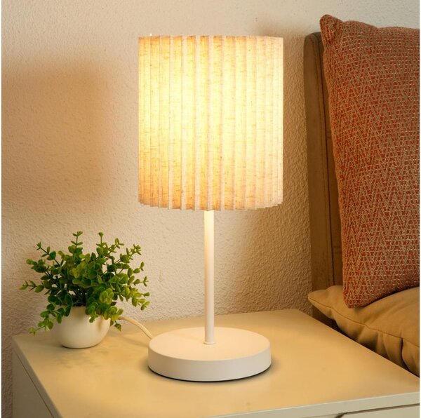 Brilagi - Lampă de masă NORDIC WAVE 1xE27/15W/230V in/alb