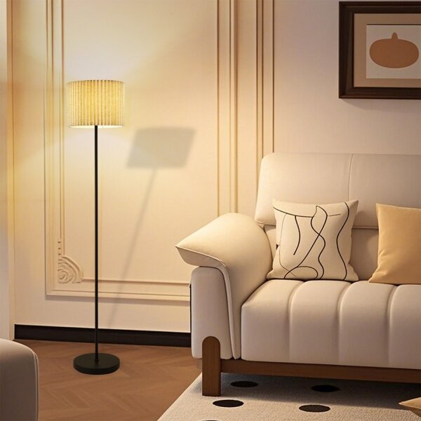 Brilagi - Lampă de podea NORDIC WAVE 1xE27/15W/230V in/negru