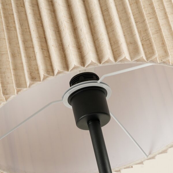 Brilagi - Lampă de podea NORDIC WAVE 1xE27/15W/230V in/negru