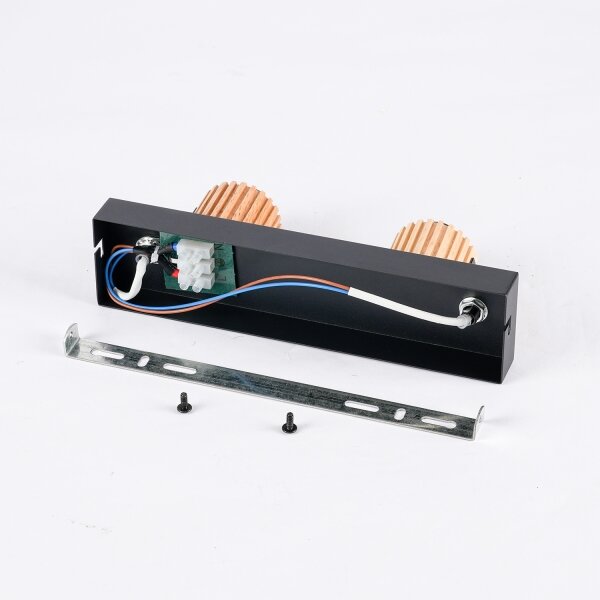 Brilagi - Spot ODENSE 2xE14/10W/230V lemn/negru