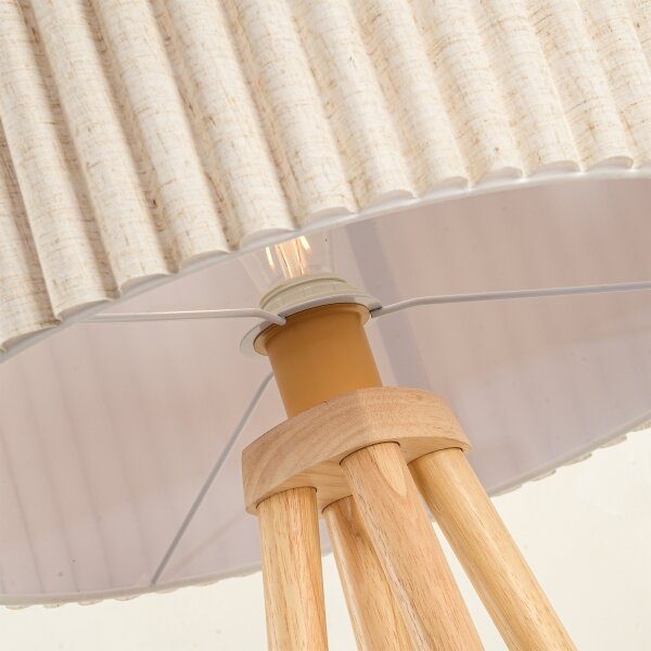Lampă de podea Brilagi NORDIC WAVE 1xE27/15W/230V lemn/in