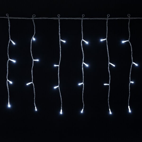 Aigostar - Ghirlandă LED de exterior pentru Crăciun, 200 LED/3,6W/230V/8 funcții, 10x0,4m, IP44, alb rece