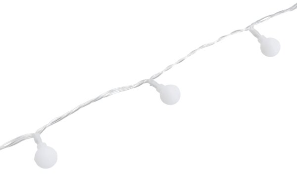 Aigostar - Ghirlandă LED decorativă de exterior 100xLED/3,6W/230V/8 funcții 10m IP44 alb cald