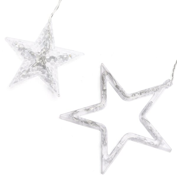 Aigostar - Ghirlandă LED de Crăciun pentru exterior, 120xLED/6W/230V/8 funcții, 3x0,6 m, IP44, alb cald + telecomandă